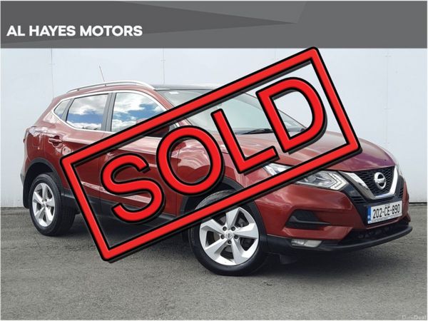 Nissan Qashqai MPV, Petrol, 2020, Red