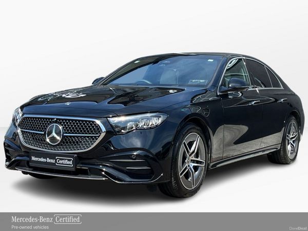 Mercedes-Benz E-Class Saloon, Petrol Plug-in Hybrid, 2026, Black