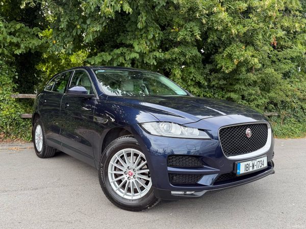 Jaguar F-Pace SUV, Diesel, 2018, Blue