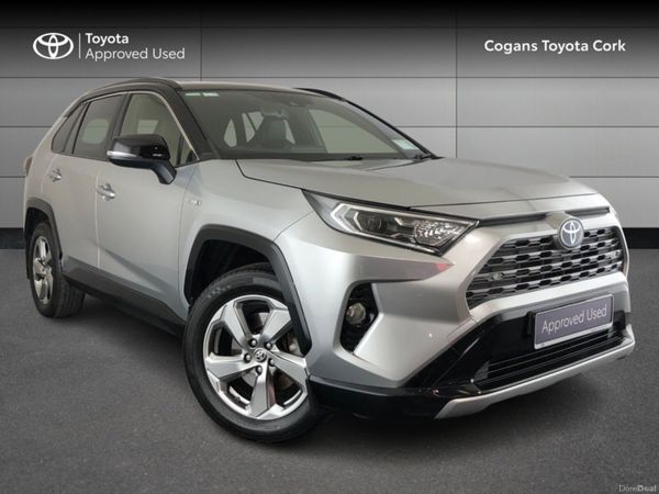 Toyota RAV4 SUV, Petrol Hybrid, 2021, Grey