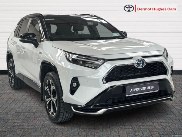 Toyota RAV4 SUV, Petrol Plug-in Hybrid, 2024, White