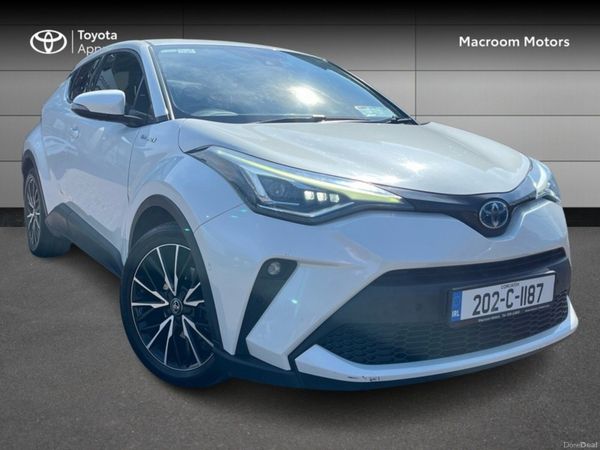 Toyota C-HR SUV, Petrol Hybrid, 2020, White