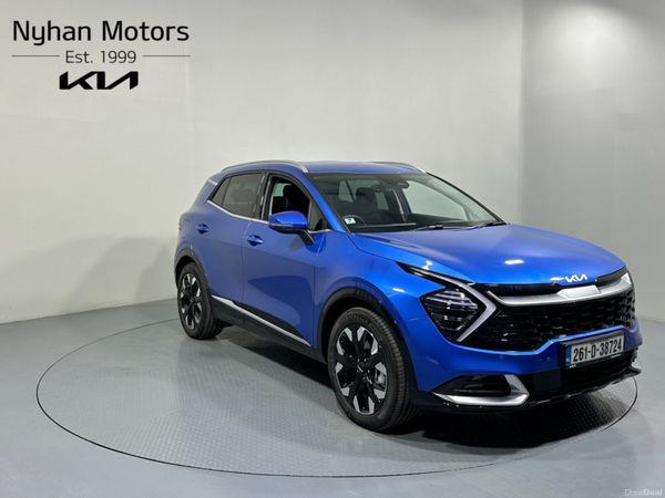 Kia Sportage SUV, Petrol Plug-in Hybrid, 2026, Blue