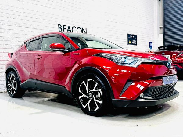 Toyota C-HR SUV, Petrol Hybrid, 2017, Red