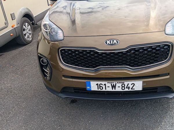 Kia Sportage SUV, Diesel, 2016, Green