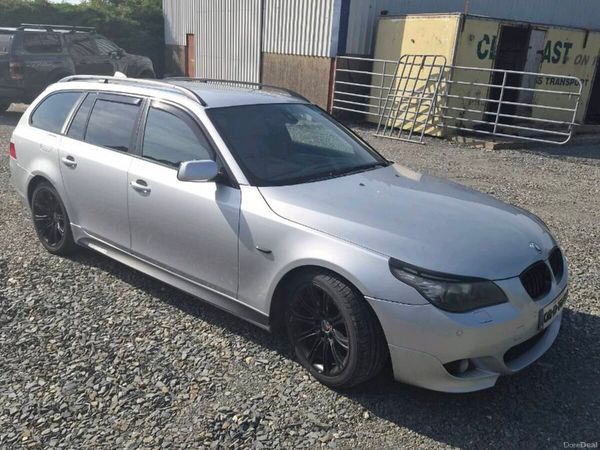 BMW 5-Series Saloon, Diesel, 2008, Grey