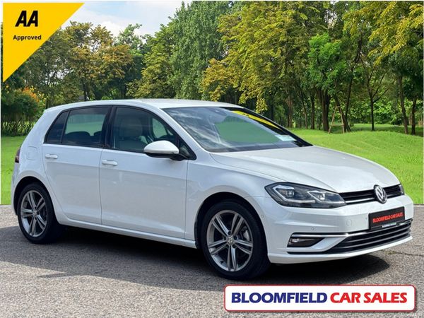 Volkswagen Golf Hatchback, Petrol, 2019, White