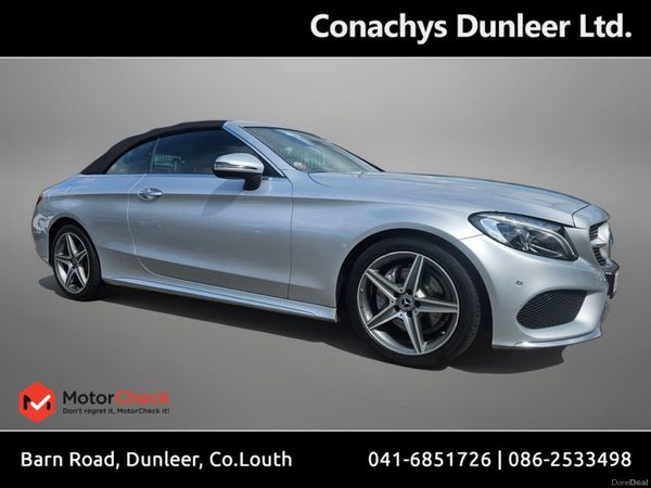 Mercedes-Benz C-Class Convertible, Diesel, 2018, Silver