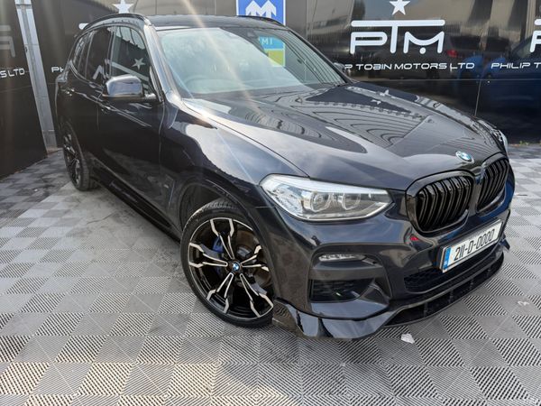 BMW X3 SUV, Petrol Plug-in Hybrid, 2021, Black
