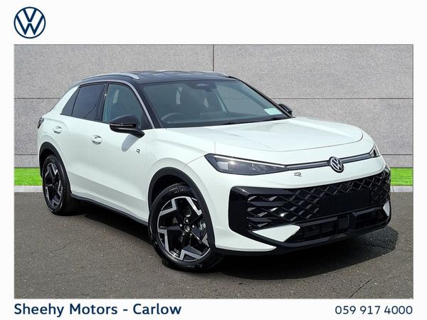 Volkswagen T-Roc SUV, Petrol Hybrid, 2026, White