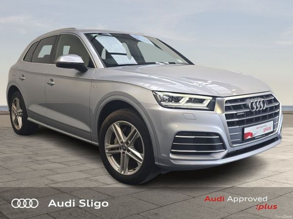 Audi Q5 SUV, Petrol Plug-in Hybrid, 2021, Silver