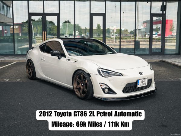 Toyota GT86 Coupe, Petrol, 2012, White