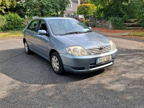 Toyota Corolla Saloon, Petrol, 2004, Grey