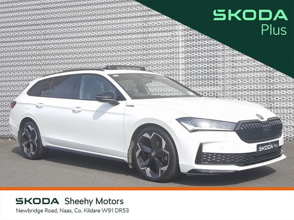 Skoda Superb Estate, Diesel, 2025, White
