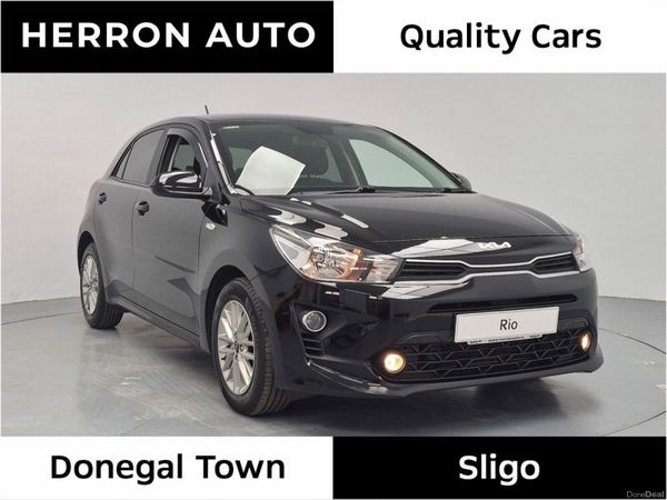 Kia Rio Hatchback, Petrol, 2023, Black