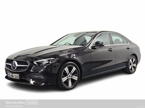 Mercedes-Benz C-Class Saloon, Diesel Hybrid, 2022, Black