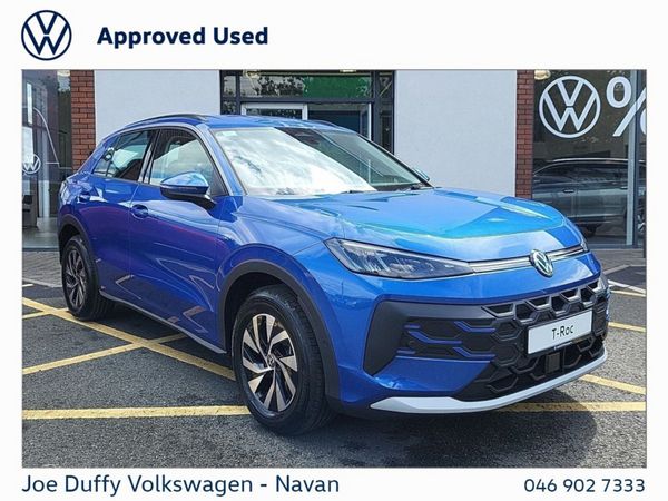 Volkswagen T-Roc SUV, Petrol, 2026, Blue