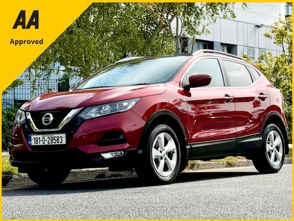 Nissan Qashqai MPV, Petrol, 2018, Red