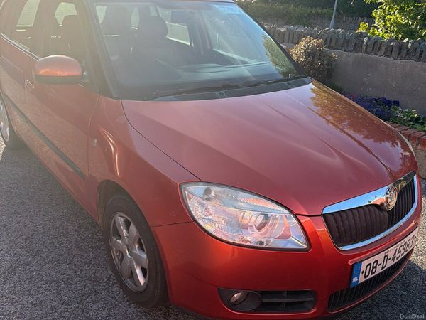 Skoda Fabia Estate, Petrol, 2008, Orange
