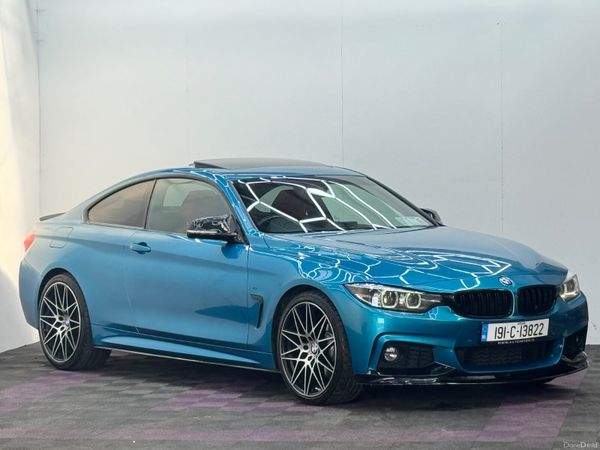 BMW 4-Series Coupe, Diesel, 2019, Blue