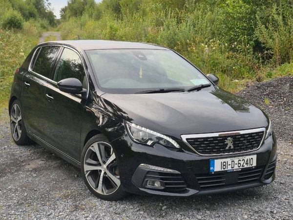 Peugeot 308 Hatchback, Diesel, 2018, Black