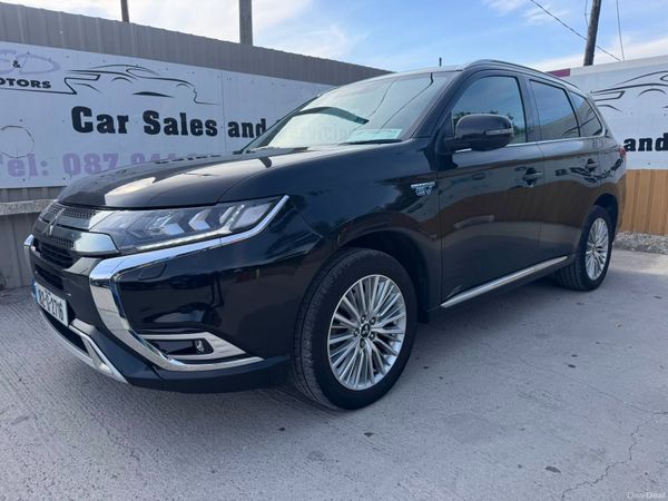 Mitsubishi Outlander SUV, Petrol Plug-in Hybrid, 2018, Black