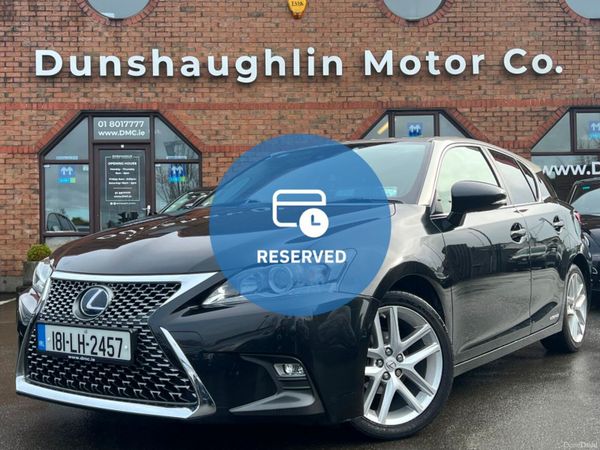 Lexus CT Hatchback, Petrol Hybrid, 2018, Black