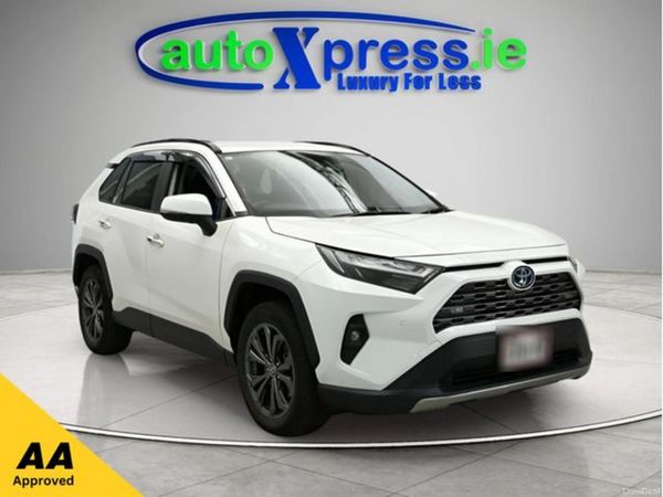 Toyota RAV4 SUV, Petrol Hybrid, 2022, White