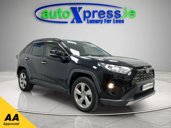 Toyota RAV4 SUV, Petrol Hybrid, 2021, Black