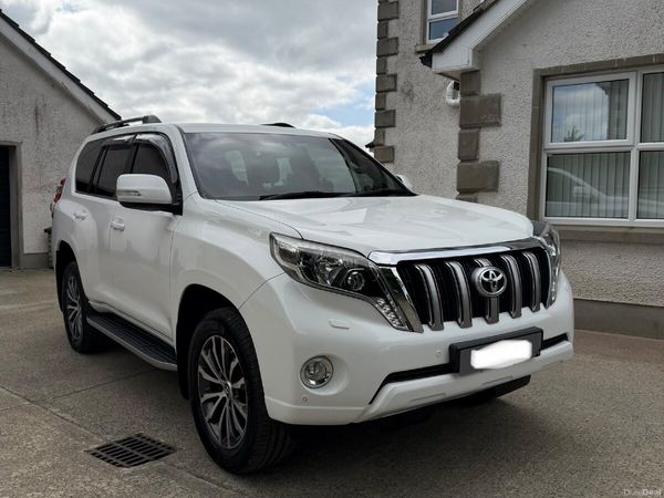 Toyota Land Cruiser SUV, Diesel, 2014, White