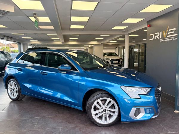 Audi A3 Hatchback, Petrol Plug-in Hybrid, 2023, Blue
