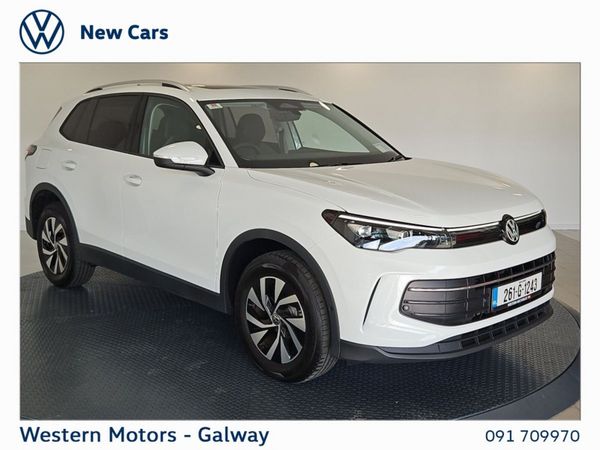 Volkswagen Tiguan SUV, Petrol Plug-in Hybrid, 2026, White