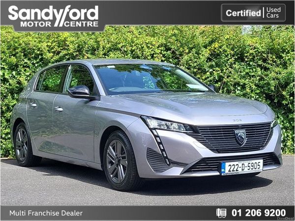 Peugeot 308 Hatchback, Petrol, 2022, Grey