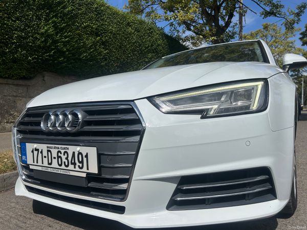 Audi A4 Estate, Petrol, 2017, White