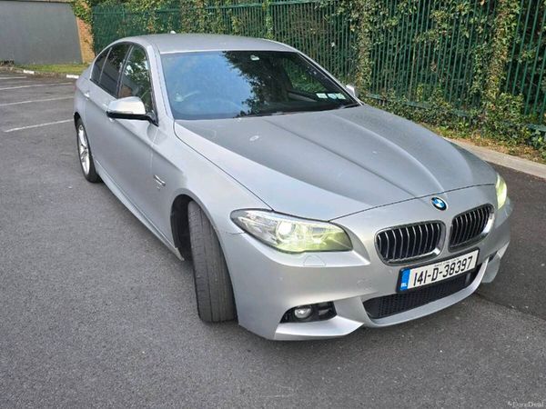 BMW 5-Series Saloon, Diesel, 2014, Silver