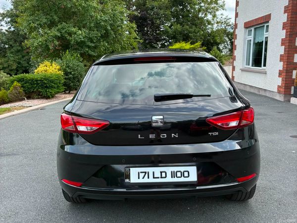 SEAT Leon Hatchback, Diesel, 2017, Black