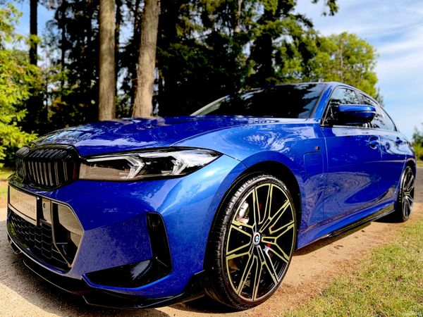 BMW 3-Series Saloon, Petrol Plug-in Hybrid, 2024, Blue