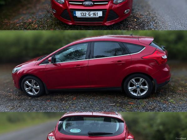 Ford Focus Hatchback, Diesel, 2013, Red