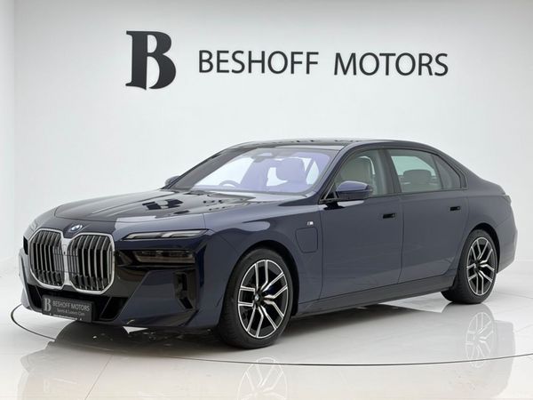 BMW 7-Series Saloon, Petrol Plug-in Hybrid, 2025, Blue