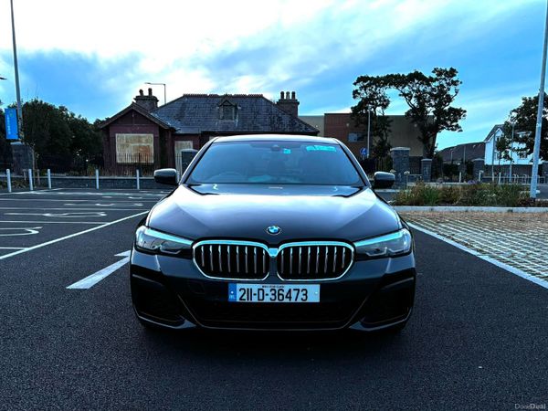 BMW 5-Series Saloon, Petrol Plug-in Hybrid, 2021, Grey