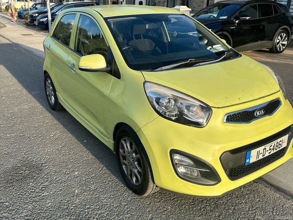 Kia Picanto Hatchback, Petrol, 2011, Green
