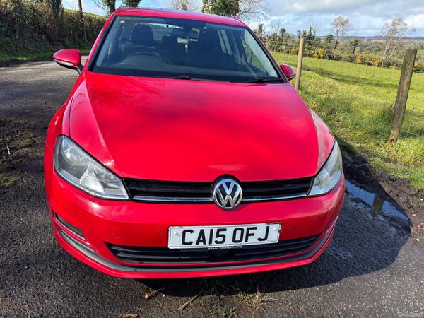 Volkswagen Golf Hatchback, Diesel, 2015, Red