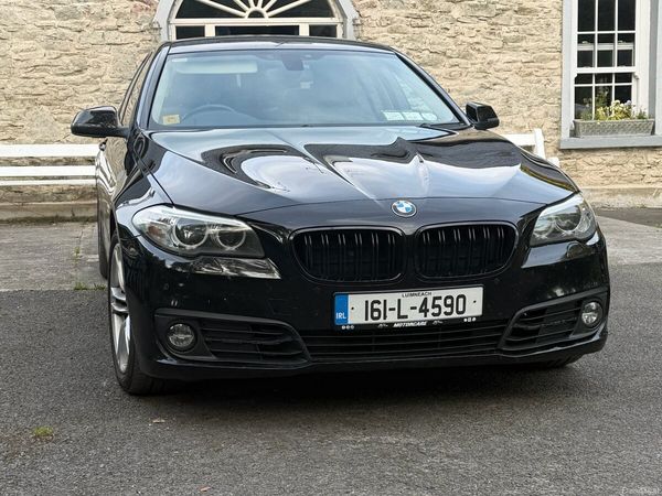 BMW 5-Series Saloon, Diesel, 2016, Black