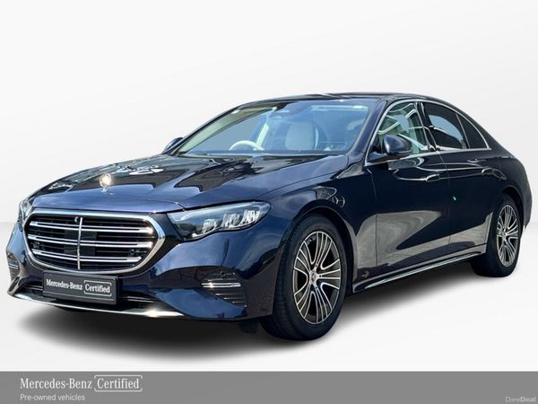 Mercedes-Benz E-Class Saloon, Diesel Hybrid, 2024, Blue