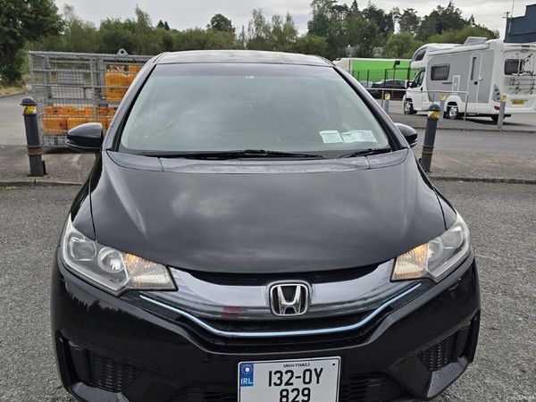 Honda Fit Hatchback, Petrol Hybrid, 2013, Black