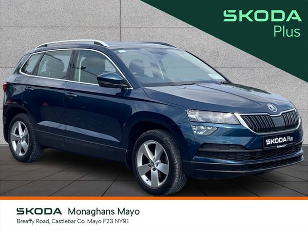Skoda Karoq SUV, Petrol, 2022, Blue