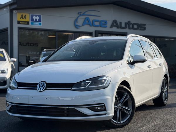 Volkswagen Golf Estate, Diesel, 2020, White
