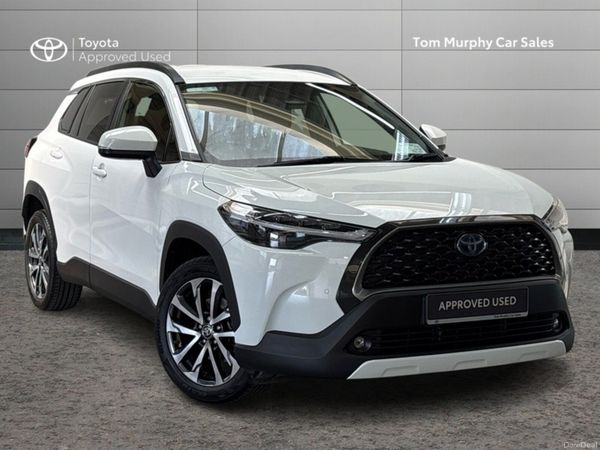 Toyota Corolla Cross Hatchback, Petrol Hybrid, 2023, White