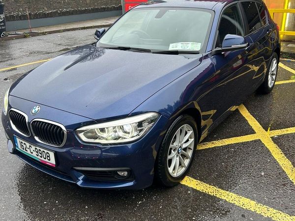 BMW 1-Series Hatchback, Petrol, 2016, Blue