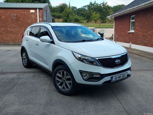 Kia Sportage SUV, Diesel, 2015, White